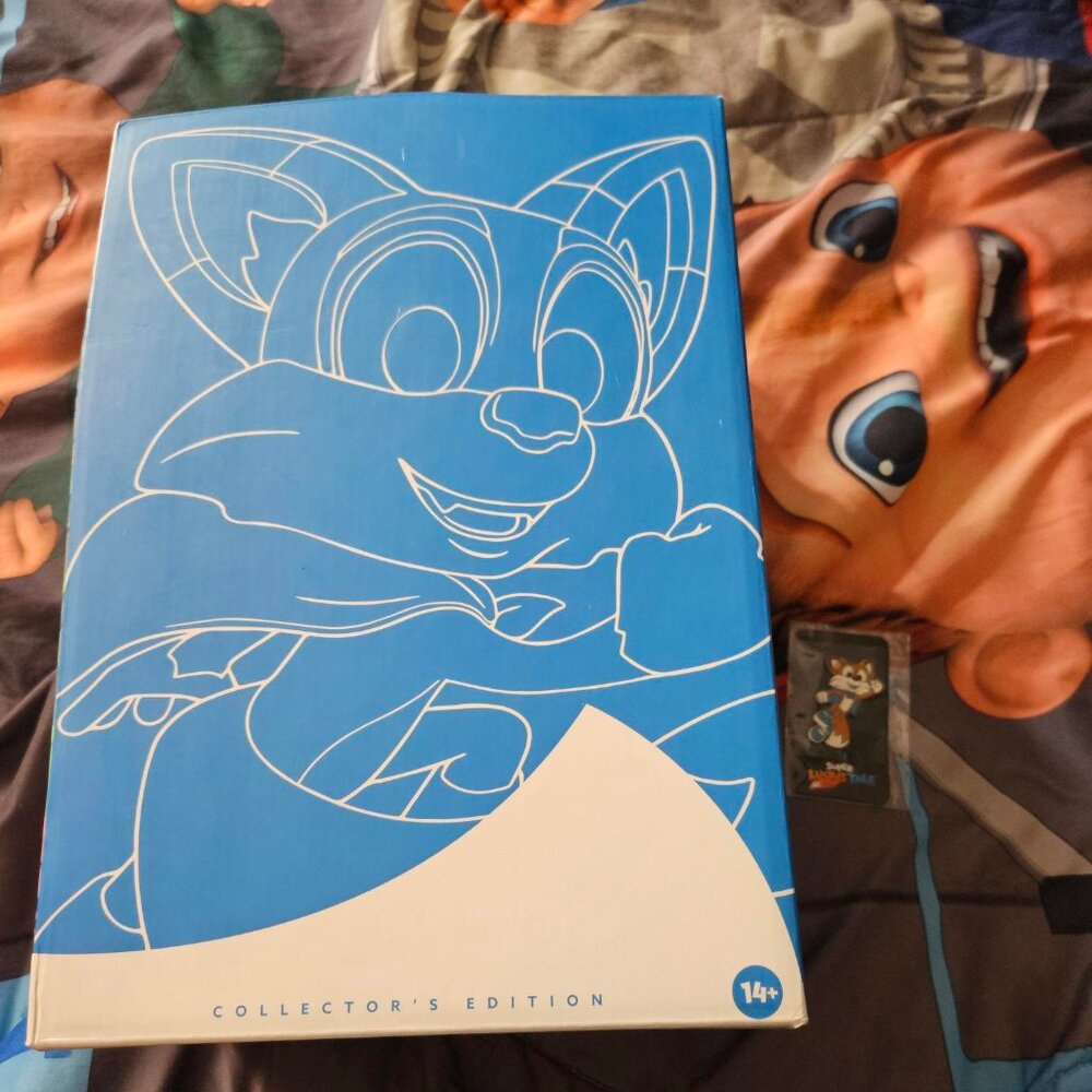 Super Lucky s Tale Collectible Bronze Statue + Bonus Pin limited to 300